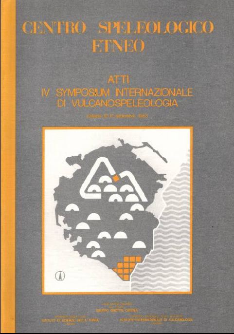 IV simposio internazionale di vulcanospeleologia